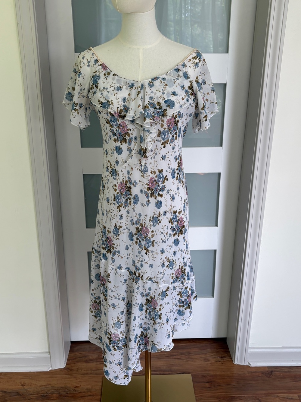VTG Louis Fashion Floral Dress